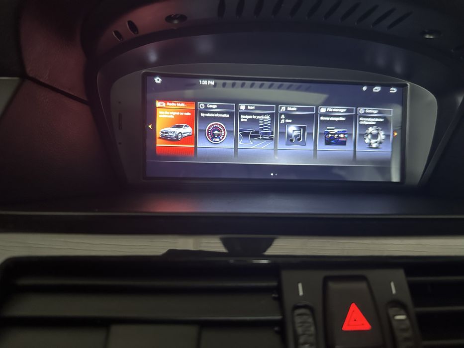 Navigatie android 8 GB BMW e60 e61 e90 Carplay Waze YouTube