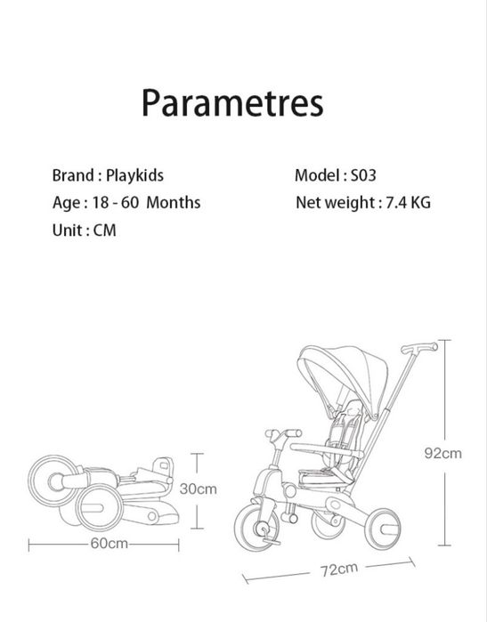 велосипед PlayKids