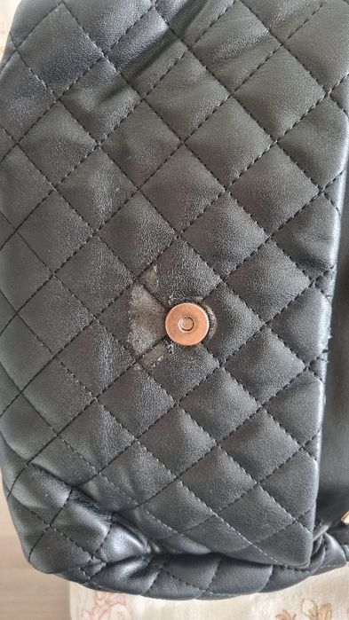 Чанта естествена кожа liu jo