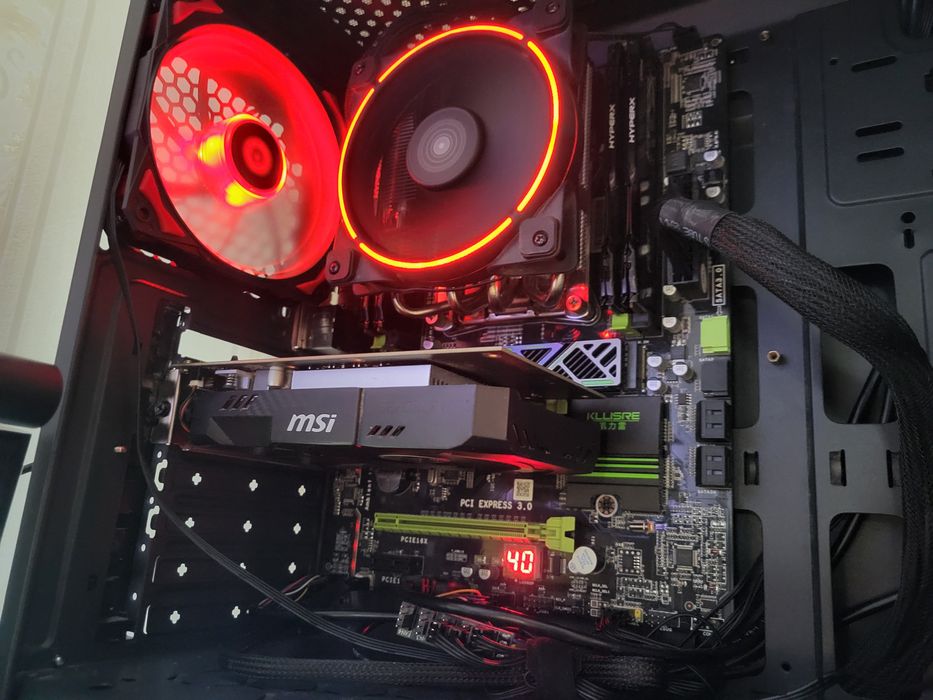 Компьютер | Xeon E5-2650v2 8/16 3ГГц | GTX1650 | 32Gb RAM | 128Gb M.2