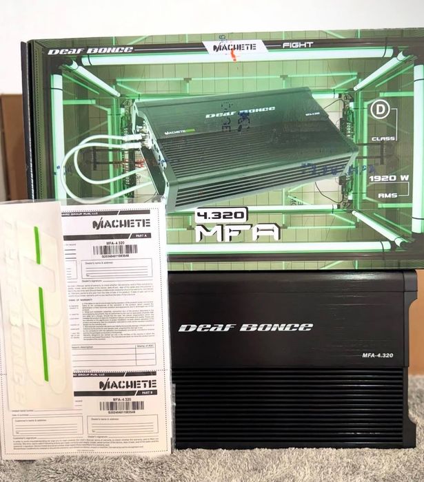 Machete deaf bonce mfa 4 320