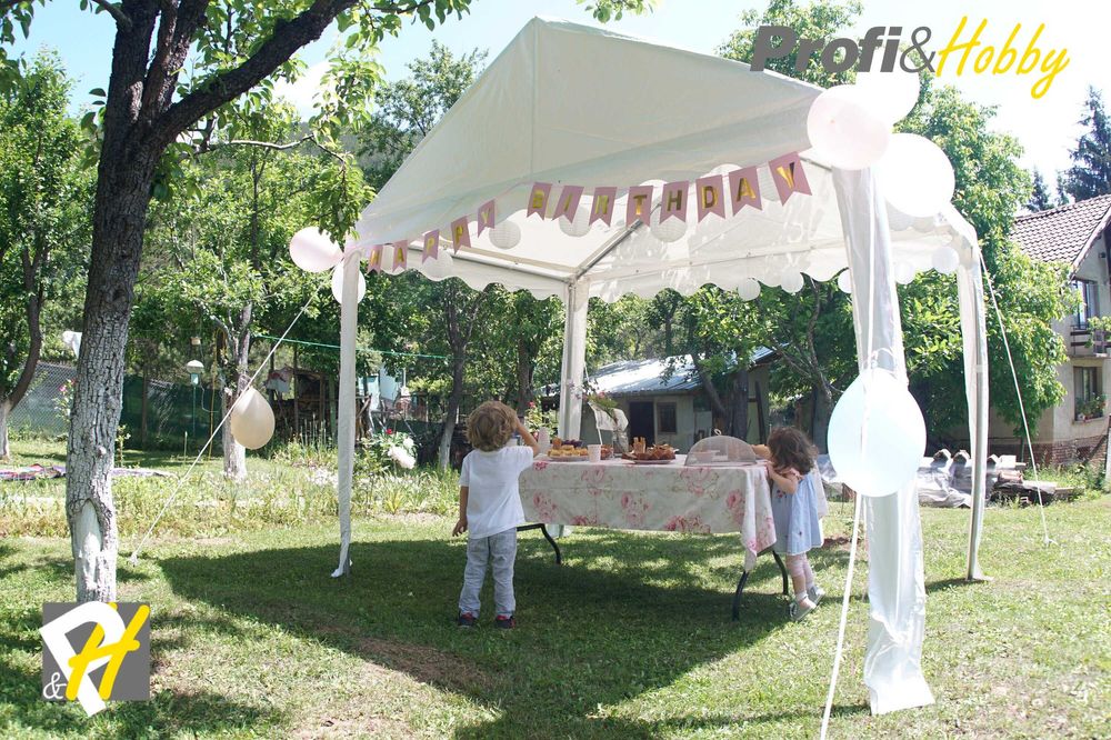 Професионална шатра 3х3 100% водоустойчив PVC