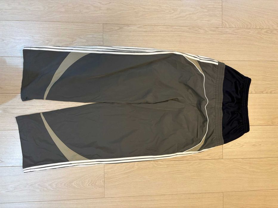 Balenciaga AW24 Double Waist Baggy Trackpants Gray