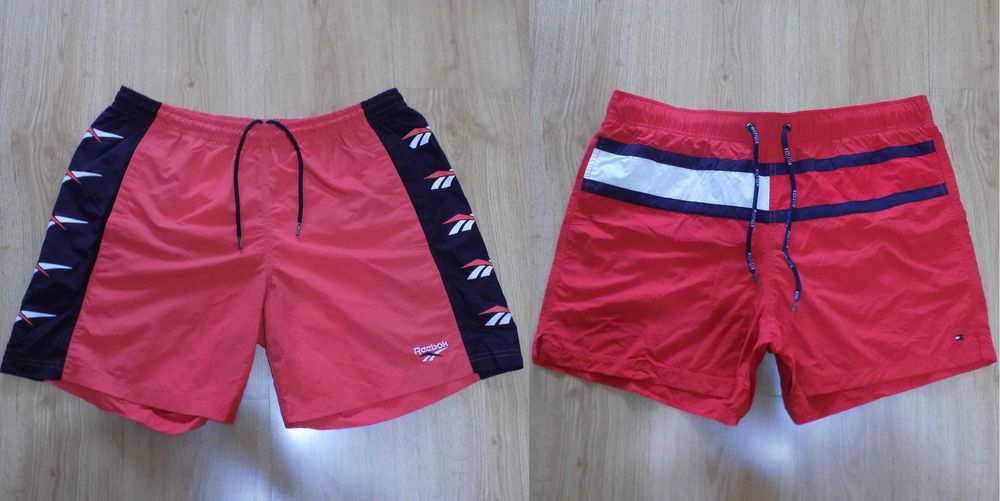 къси панталони reebok vintage/tommy hilfiger шорти оригинал мъжки L/XL