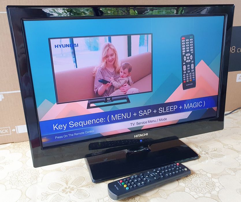 Телевизор - HITACHI 22 Inch - Full HD - LED - USB !