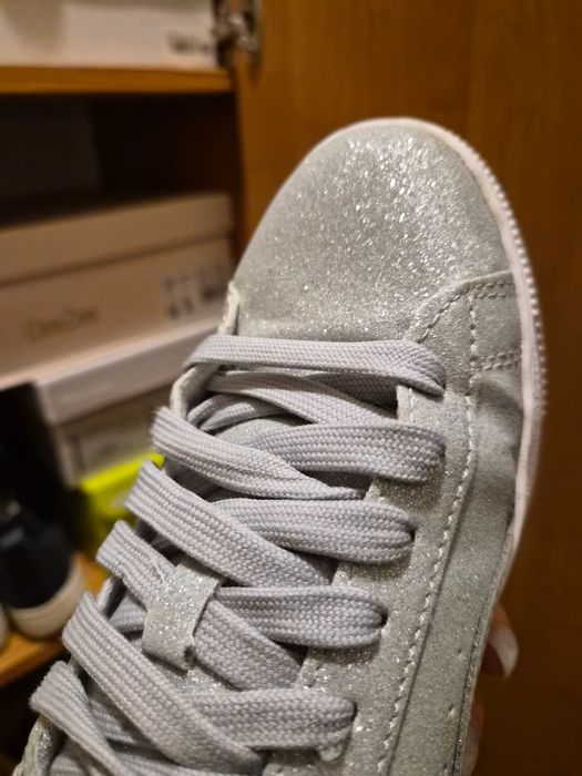 Puma сребърни кецове