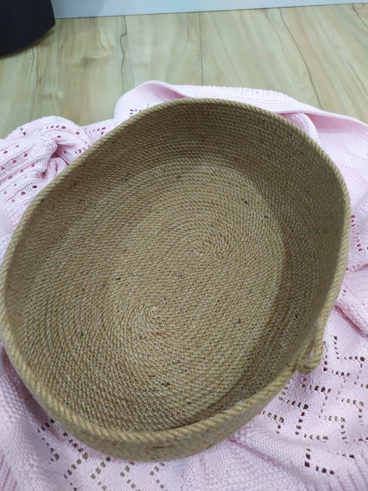 Джутовая корзина