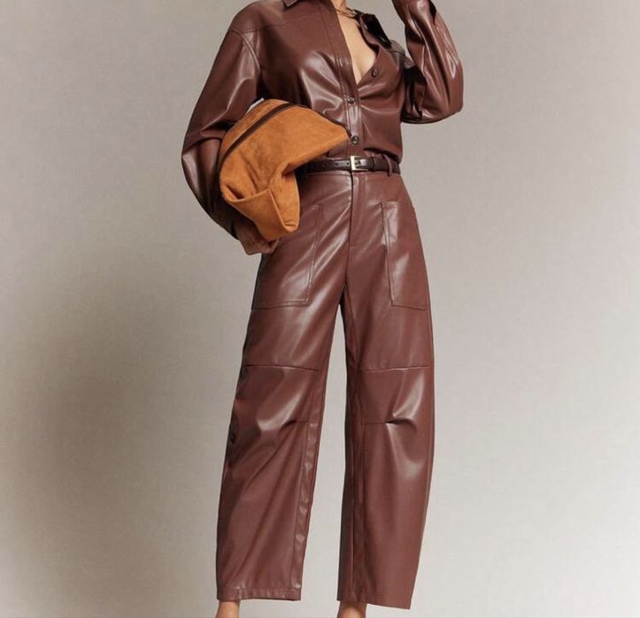 Дамски кожен сет