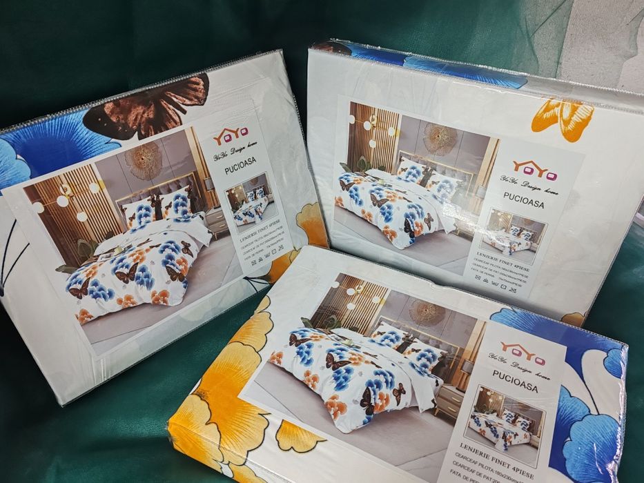 Lenjerii de pat 4 piese