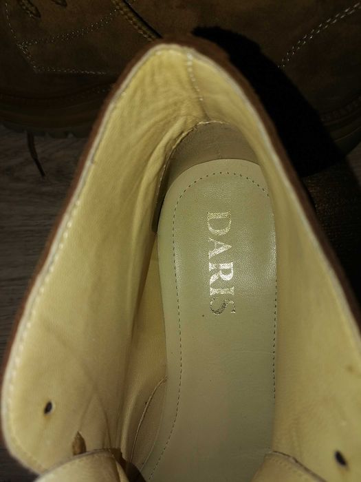 Обувки естествена кожа. Размер 41