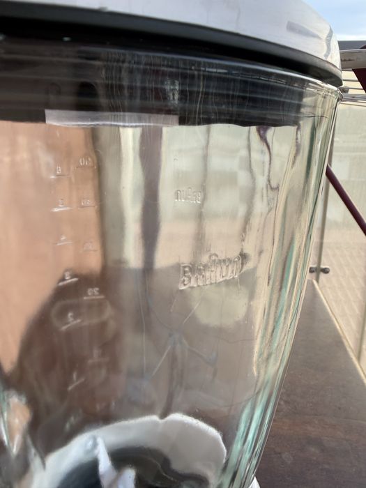 Blender Braun - recipient solid din sticla