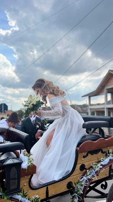 Rochie de mireasa A-line Pollardi 2023