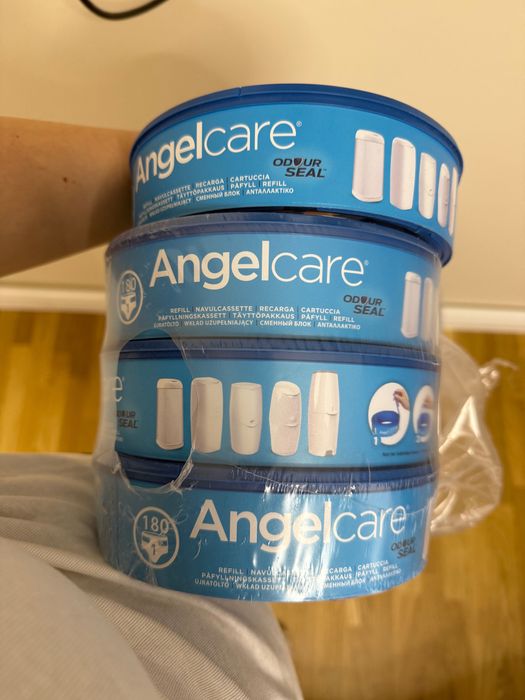 Coș scutece Angelcare + 4 rezerve