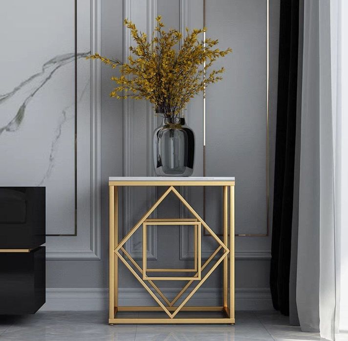 Приставной столик, двухъярусный, небольшой приставной столик