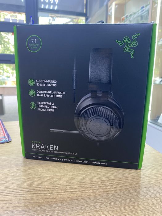 Игровые нашуники Razer Kraken (p25)