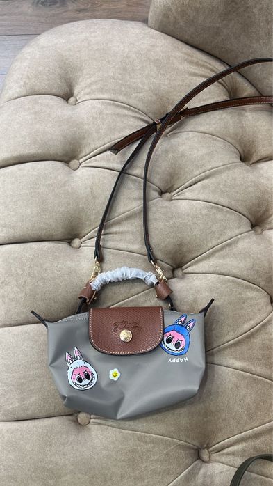 Сумки longchamp labubu новые