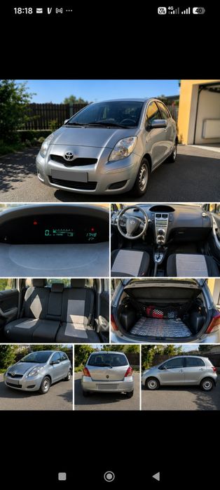 Toyota Yaris 1.33 VVT-i Automat – DISPONIBILĂ IMEDIAT | Unic Proprietar | Fără Accidente