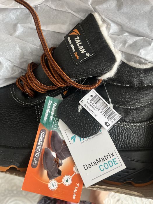 Рабочие  зимние ботинки