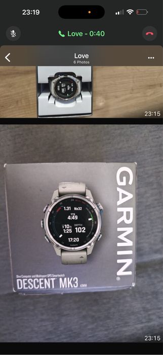 Смарт часовник Garmin Descent MK3