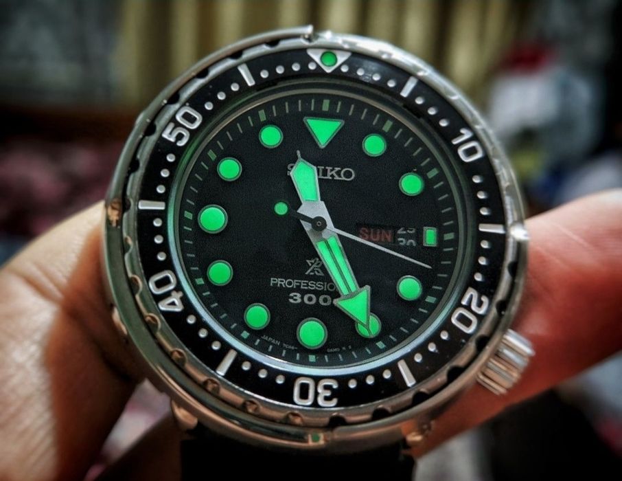 Seiko Tuna Marinemaster, дайверские часы.
