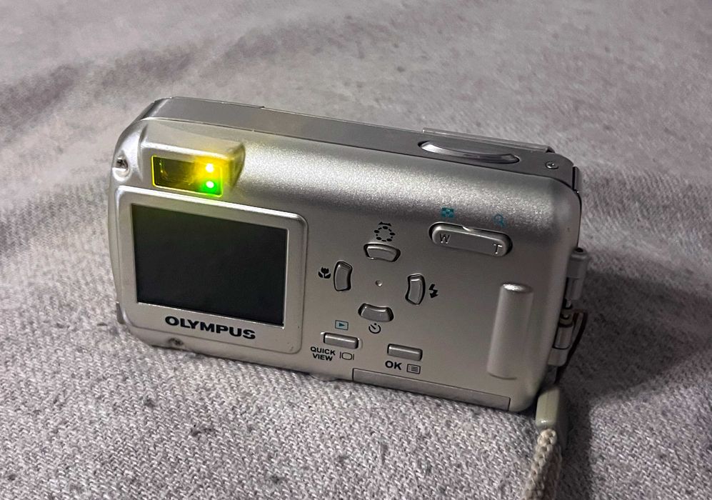 Aparat foto Olympus mju 400 Digital functional baterie si toc