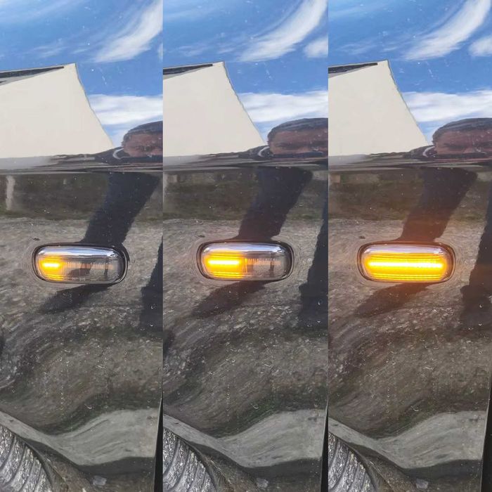 Гаранция! LED Динамични/Бягащи Мигачи за Audi A3 8P A4 B6 B7 A6 C5 C6