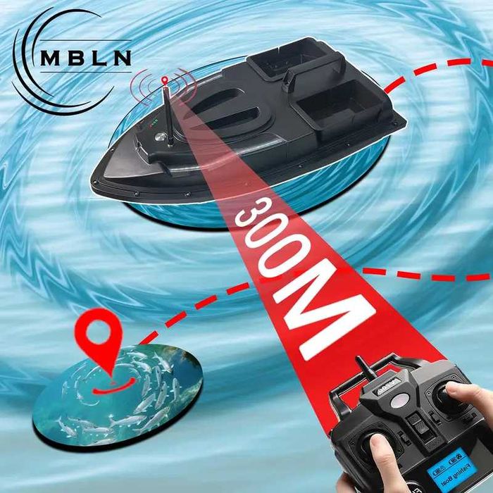 Navomodel plantat distanta 2 cuve 300m acumulator 12000mAh NOU