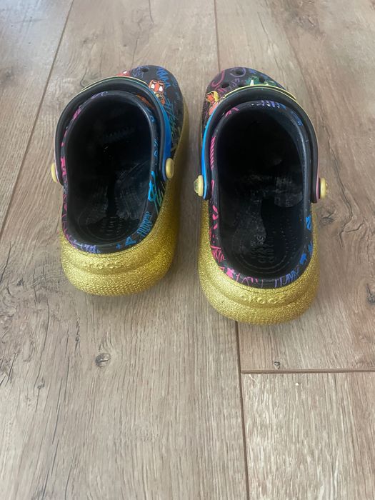 Papuci Crocs  Iconic Rainbow Cutie Crush