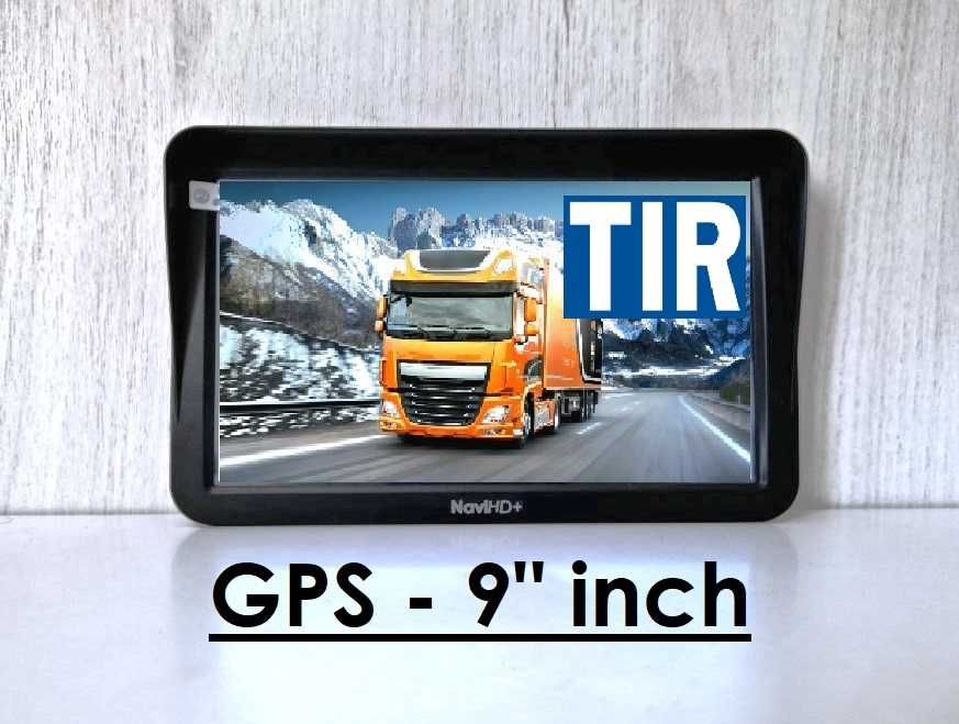 GPS NaviHD PRO - 9"inch. Actualizat pt.Truck,TIR,Camion,Auto. Garantie
