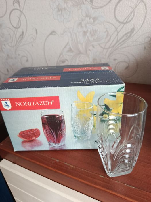 Стаканы стеклянные