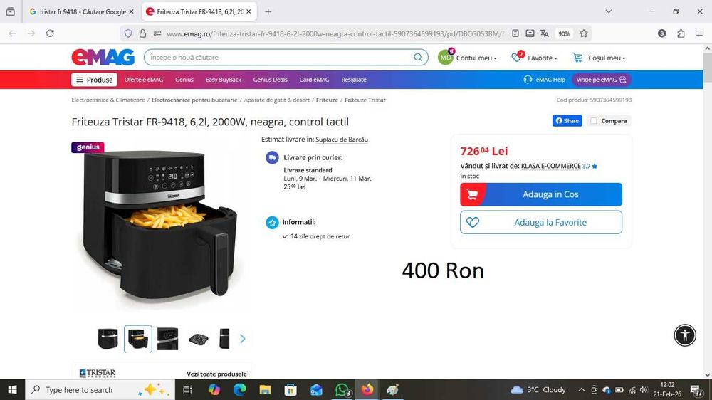 Air Fryer diferite modele