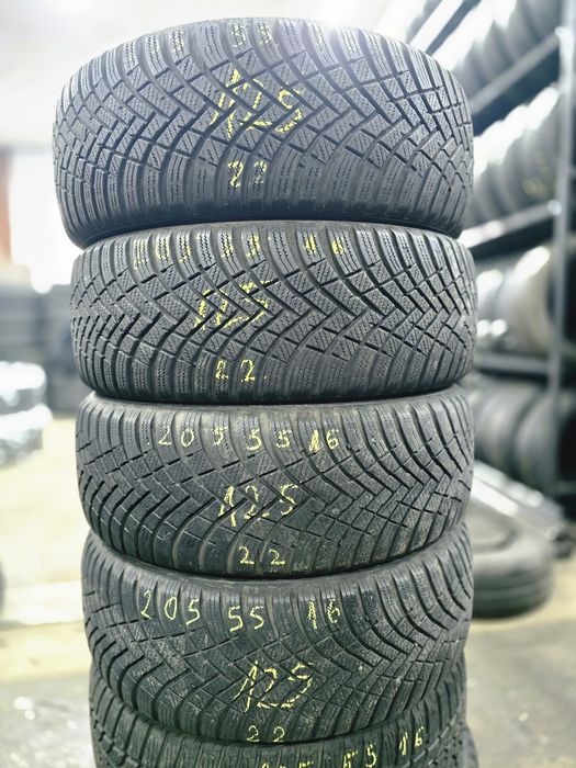 4x 205/55/16 M+S HANKOOK 2022 Stare excelentă