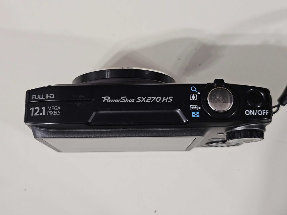 Y2K Aparat foto digital compact Canon PowerShot SX270 12.1MP 20x Zoom