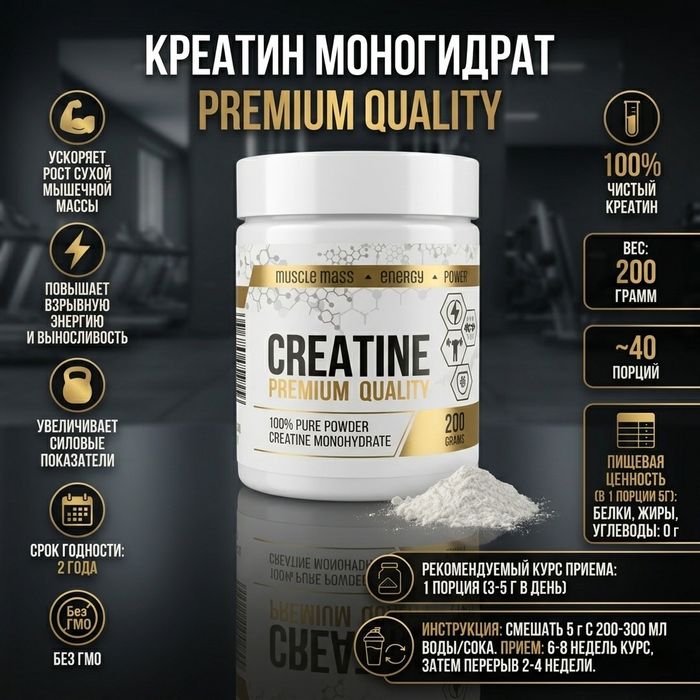 Креатин моногидрат