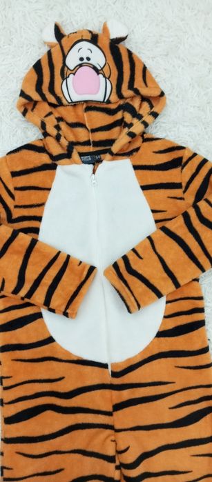 2 Compleuri pufoase tip tigru și leopard