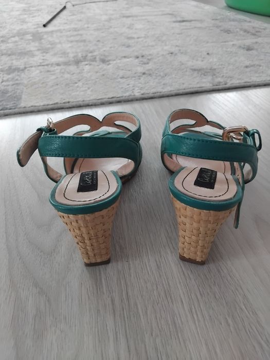 Sandale musette verzi