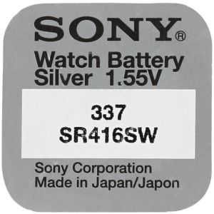 Батерия за микро слушалка SR416SW, Sony 337, maxwell, renata, varta