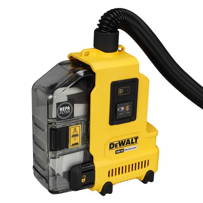 Акумулаторен прахоуловител Dewalt DWH161N, 18V SDS-Plus