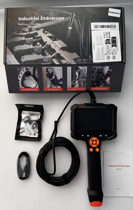 Продам Эндоскоп 2 камеры HD, кабель 5 метров