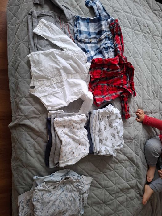 ОГРОМЕН ЛОТ Дрехи за момче 86 р-р