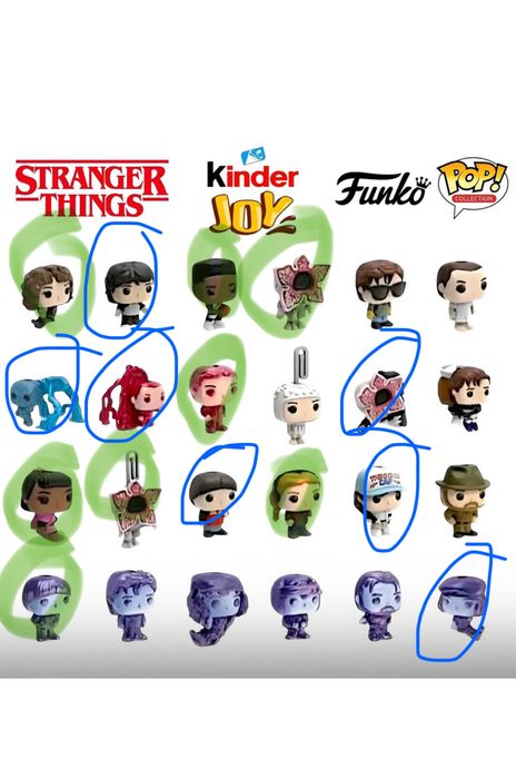 Фигурки Stranger Things размяна