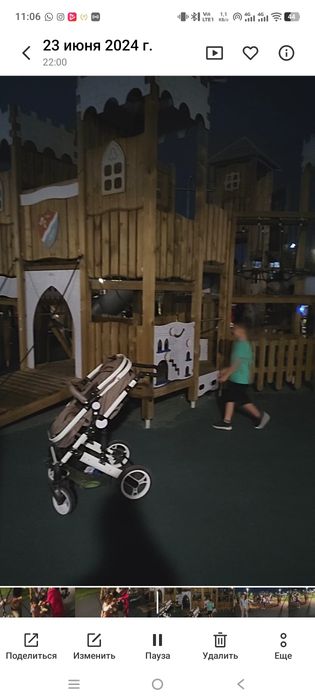 Детский коляска почти новый
