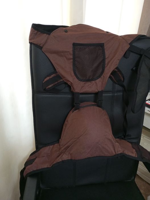 Сумка кенгуру коричневая