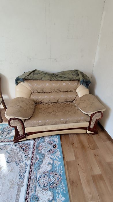 Софа кровать бежевый