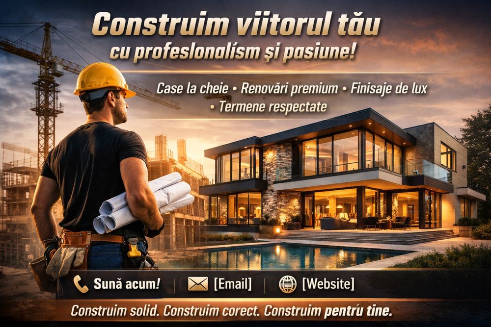 Finisaje interioare de înaltă calitate!!!