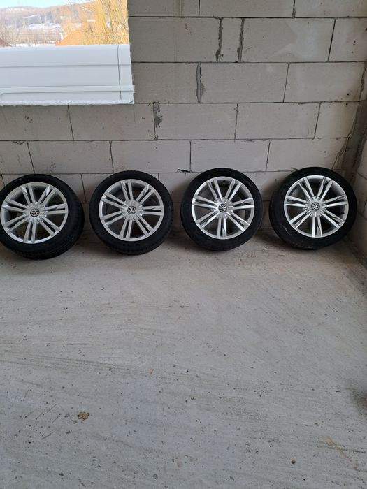 Jante vw 245/45 R17  cu anvelope