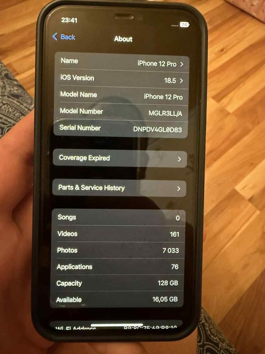 iPhone 12Pro син цвят