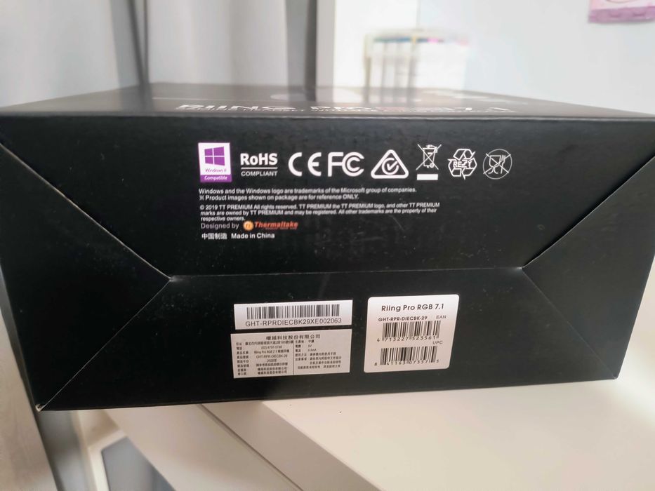 Гейминг слушалки Thermaltake - Riing Pro RGB