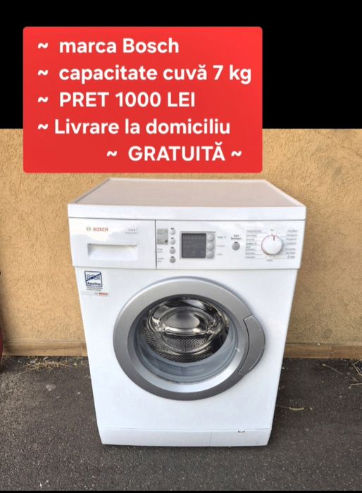 Masini de spalat rufe automate import Germania.