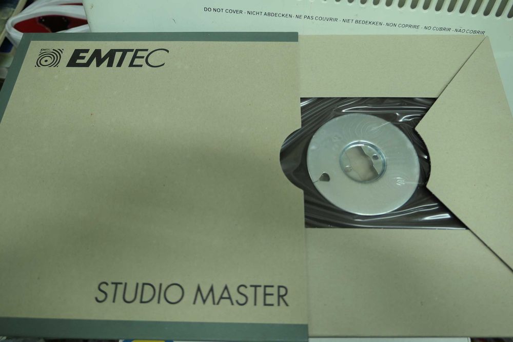 Banda Magnetofon AMPEX 478 2500ft 456 EMTEC SM911 ORWO Typ 106 500m